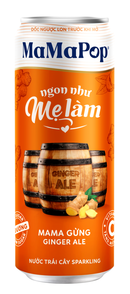 Mamapop bia gừng